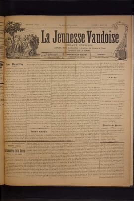 Journal, La Jeunesse Vaudoise, Pré-FVJC, 1902 N°11