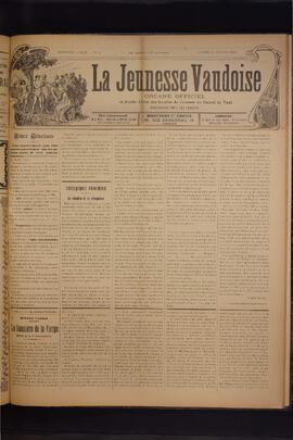 Journal, La Jeunesse Vaudoise, Pré-FVJC, 1902 N°4