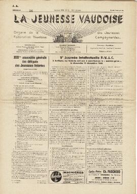 Journal FVJC, N°1