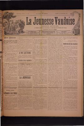 Journal, La Jeunesse Vaudoise, Pré-FVJC, 1901 N°51