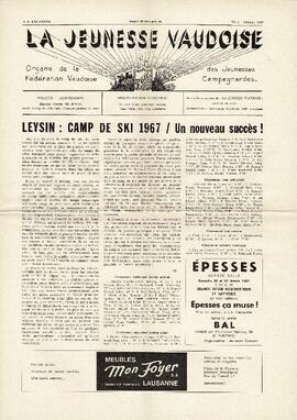 Journal FVJC, N°1