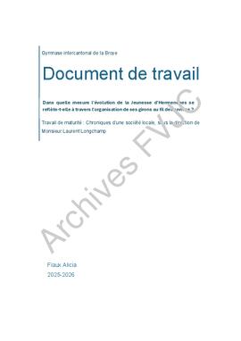 TPA, Dans quelle mesure l'évolution de la Jeunesse d'Hermenches se reflète-t-elle à travers l'organisation de ses girons au fil des années