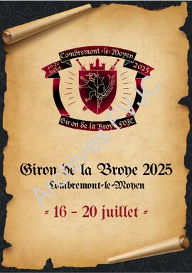 Livret de fête, Giron de la Broye, Combremont-le-Moyen