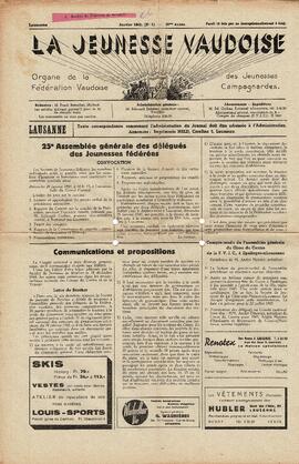 Journal FVJC, N°1