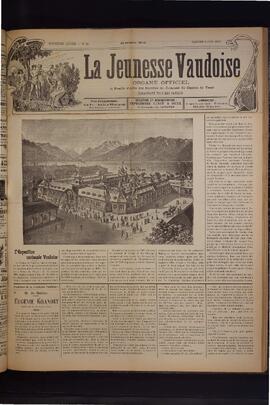 Journal, La Jeunesse Vaudoise, Pré-FVJC, 1901 N°23