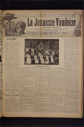 Journal, La Jeunesse Vaudoise, Pré-FVJC, 1901 N°32