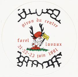 Autocollant, Giron du Centre, Forel (Lavaux)