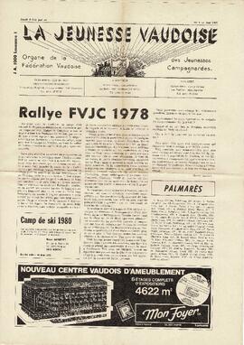 Journal FVJC, N°1
