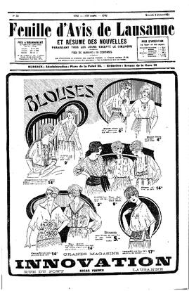 Feuille d'avis de Lausanne, FVJC