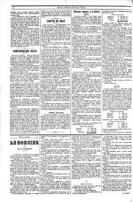 Feuille d'avis du district d'Aigle, Federation vaudoise des Jeunesses campagnardes